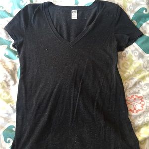 Pink Victoria Secret Grey/colored V-Neck